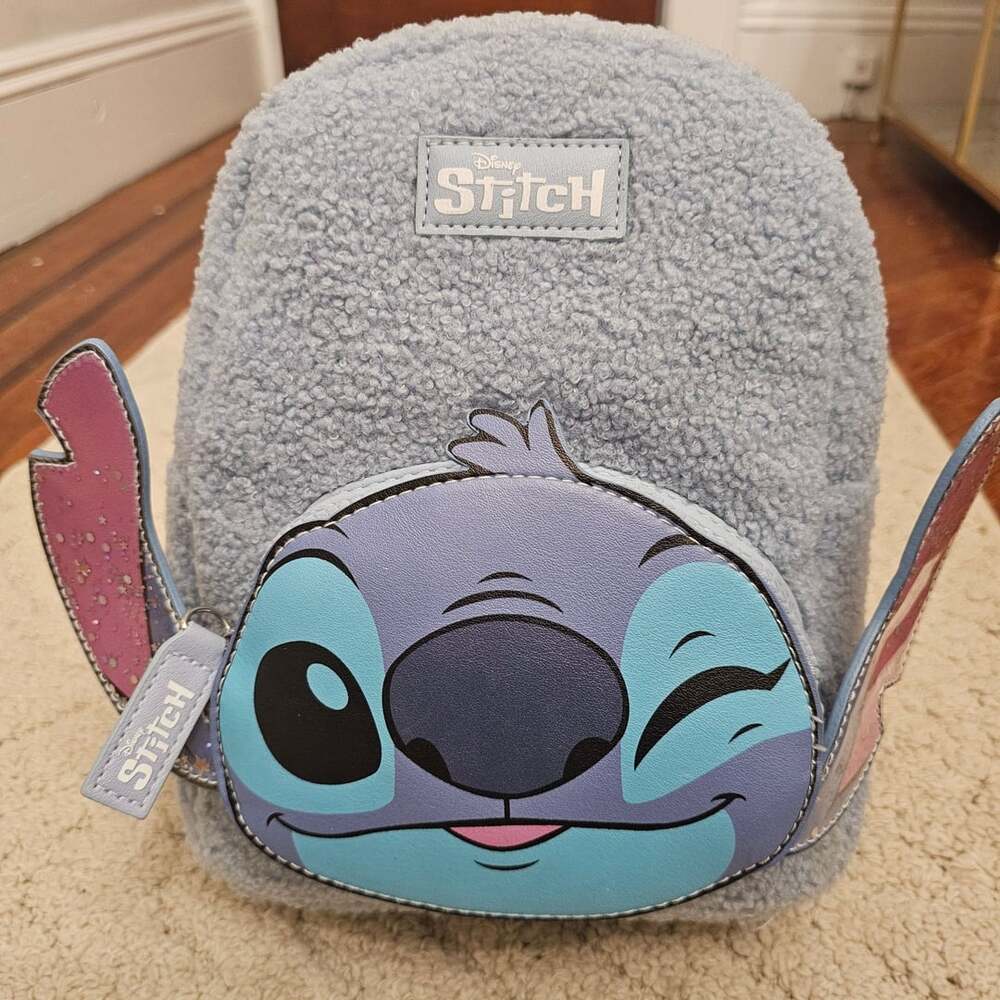 Disney Stitch Sherpa Cosplay Mini Backpack by Primark